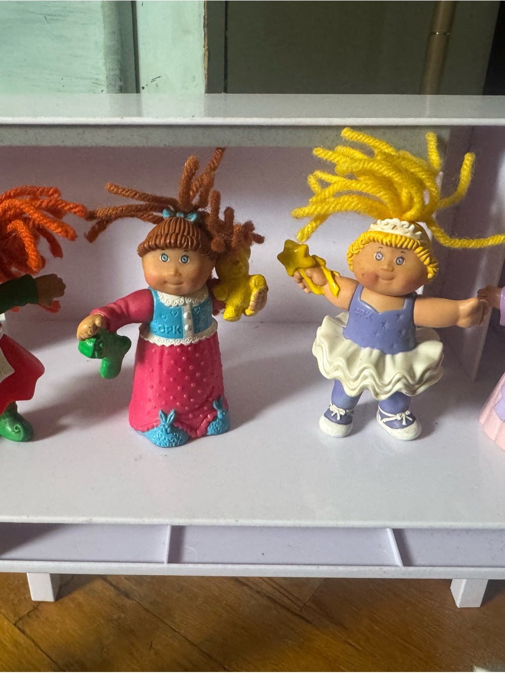 Colorful Playtime Dolls Set — Pink & Lavender Characters